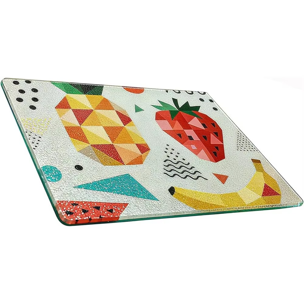 Heat Resistant Tempered Glass Cutting Boards - 12 Pack