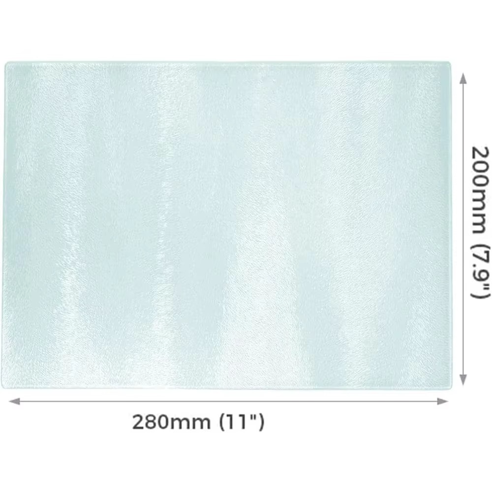 Heat Resistant Tempered Glass Cutting Boards - 12 Pack