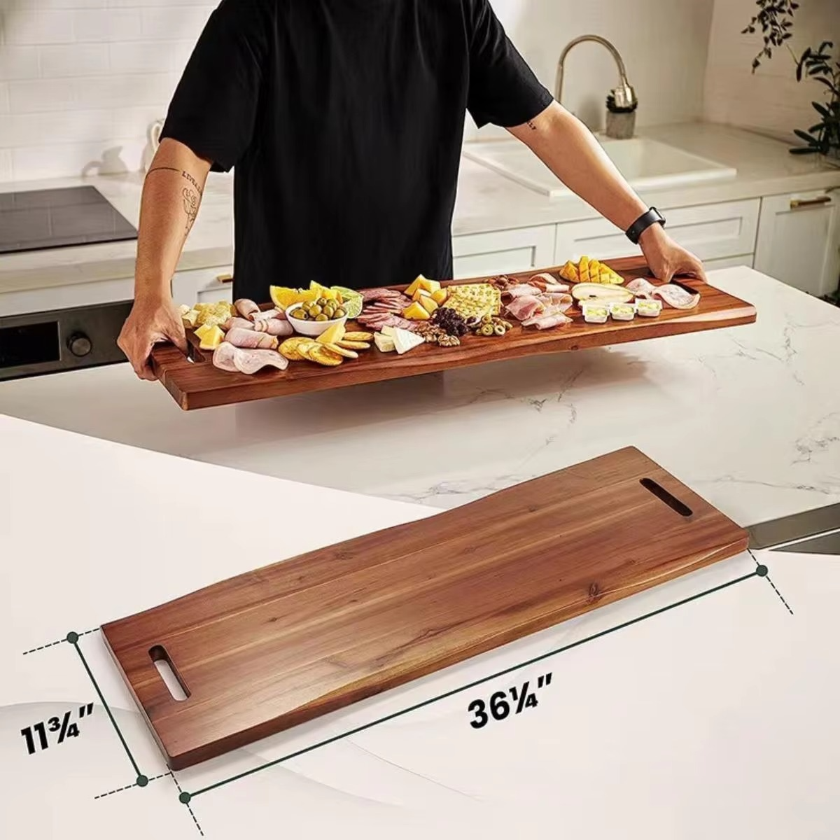 36inch Charcuterie Cutting Board