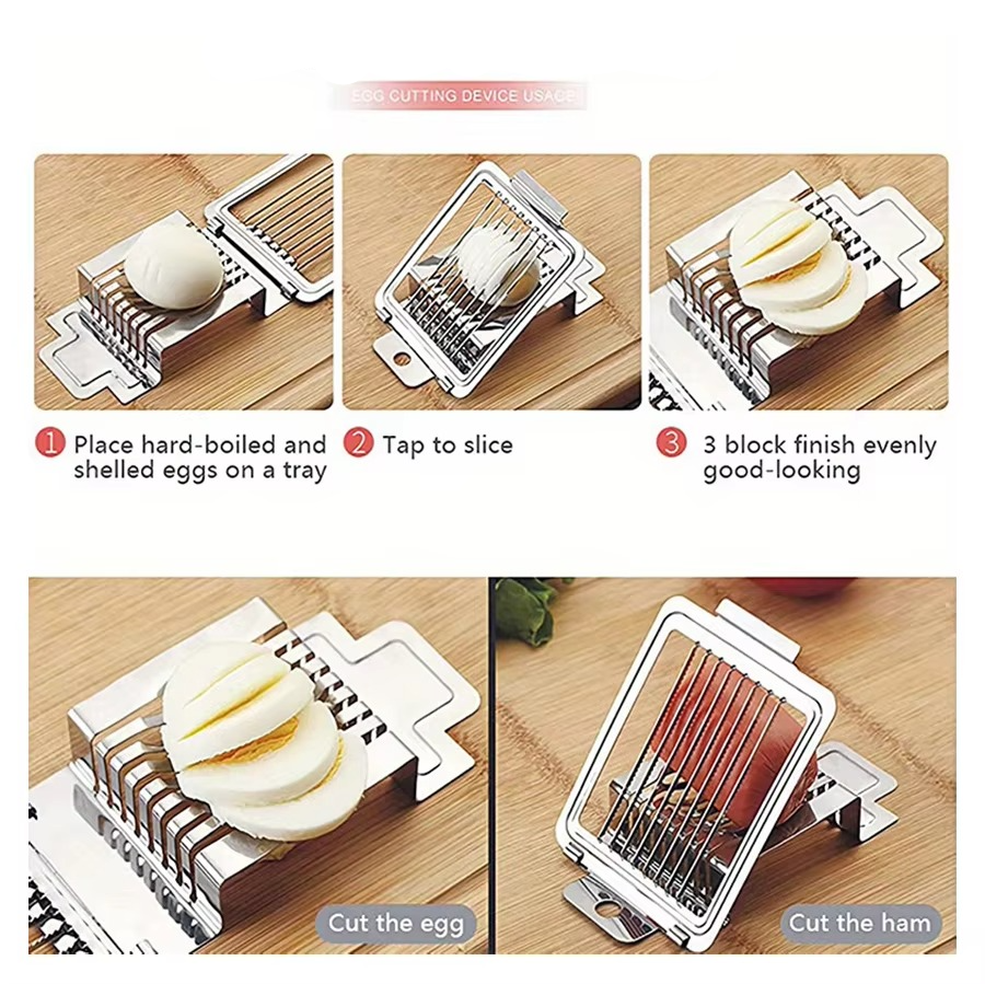 1PC Multi-Functional Egg Slicer