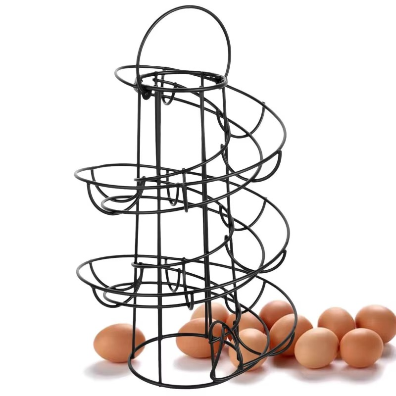 Egg Rack Spiral Storage