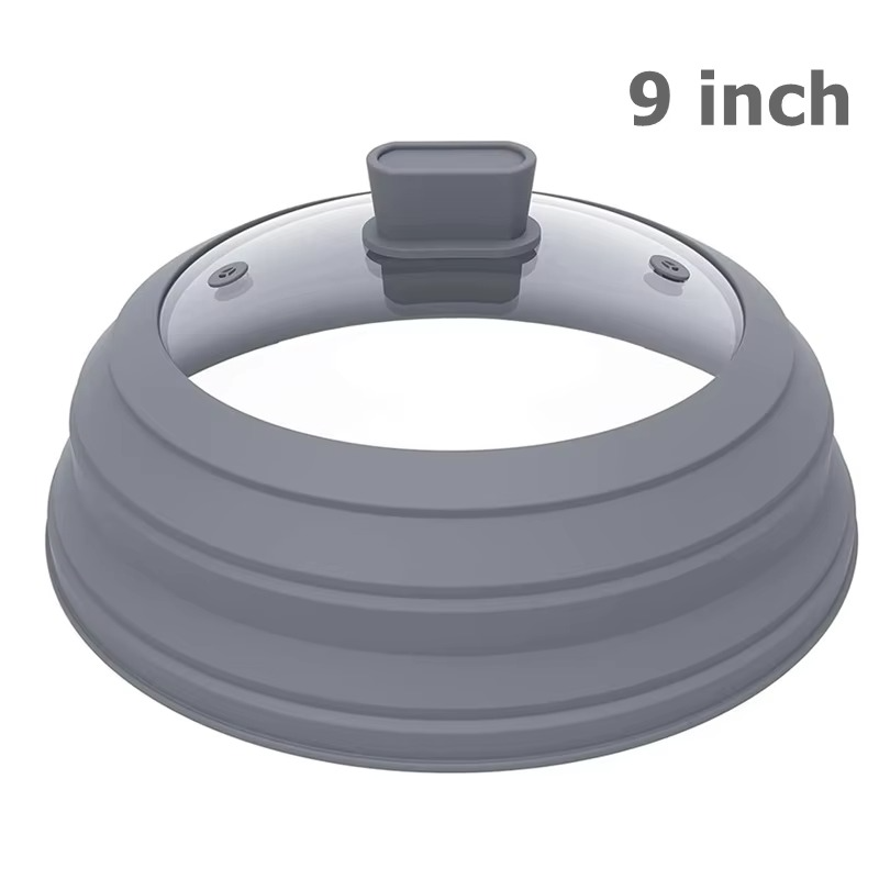Grey Microwave Lid