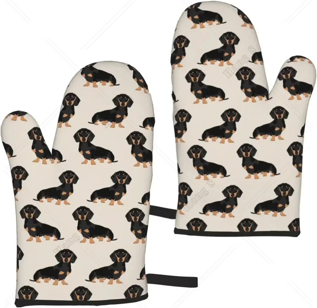 Weiner Dog Oven Mitts