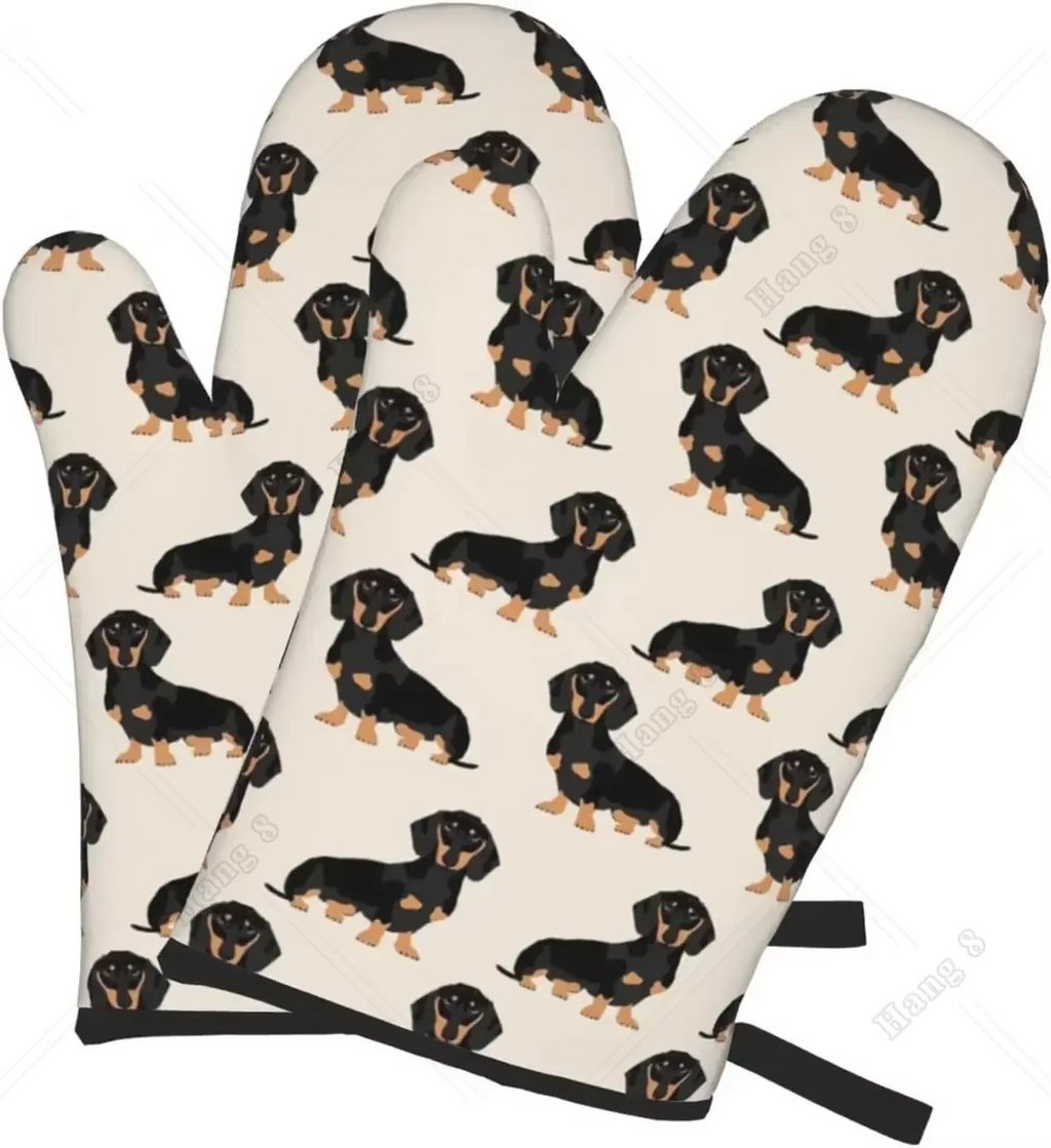 Weiner Dog Oven Mitts