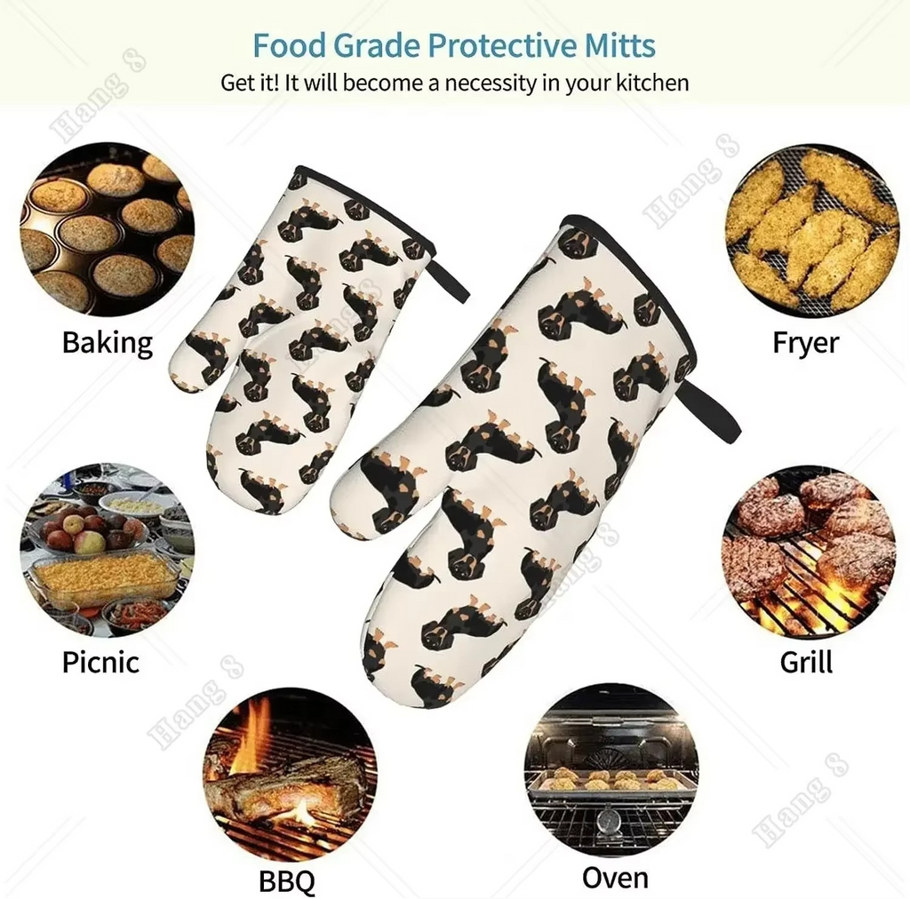 Weiner Dog Oven Mitts