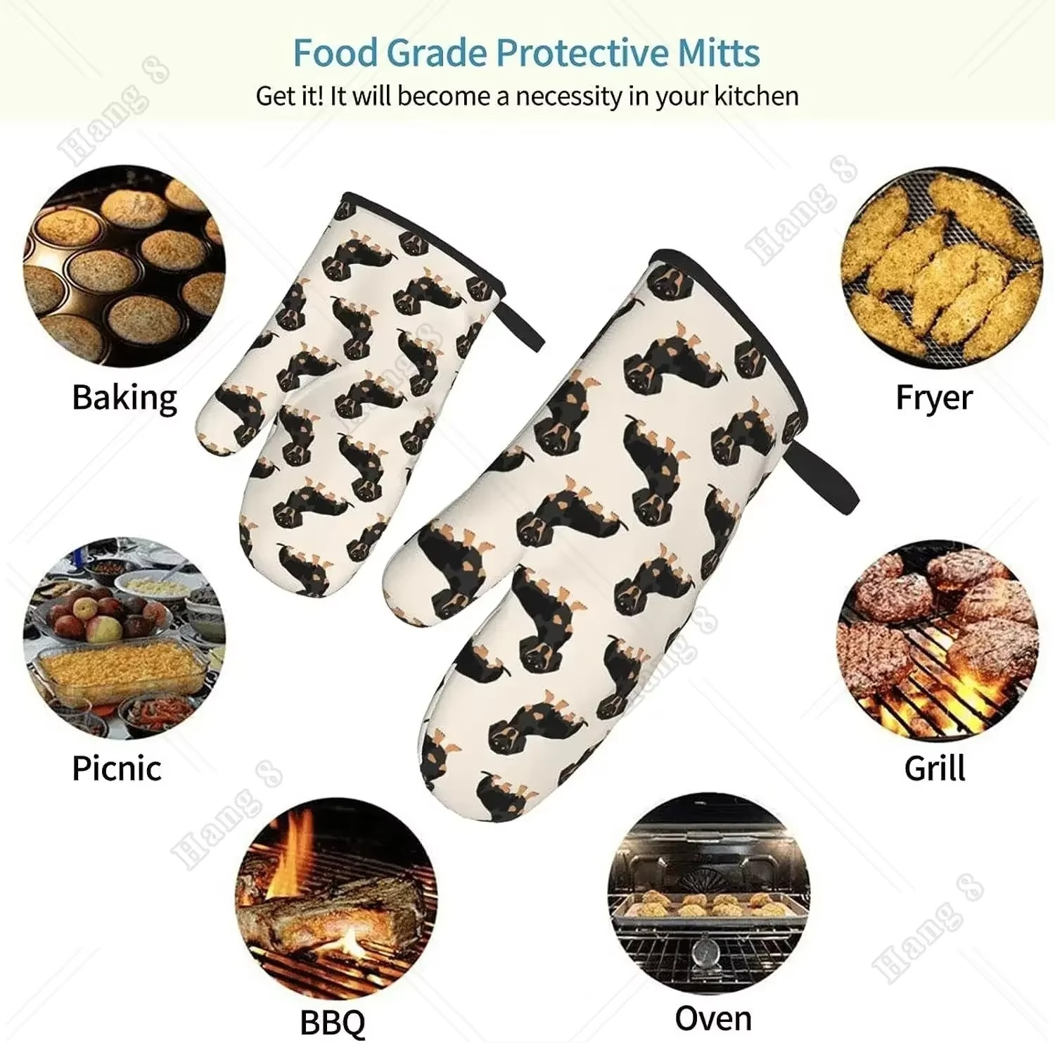 Weiner Dog Oven Mitts