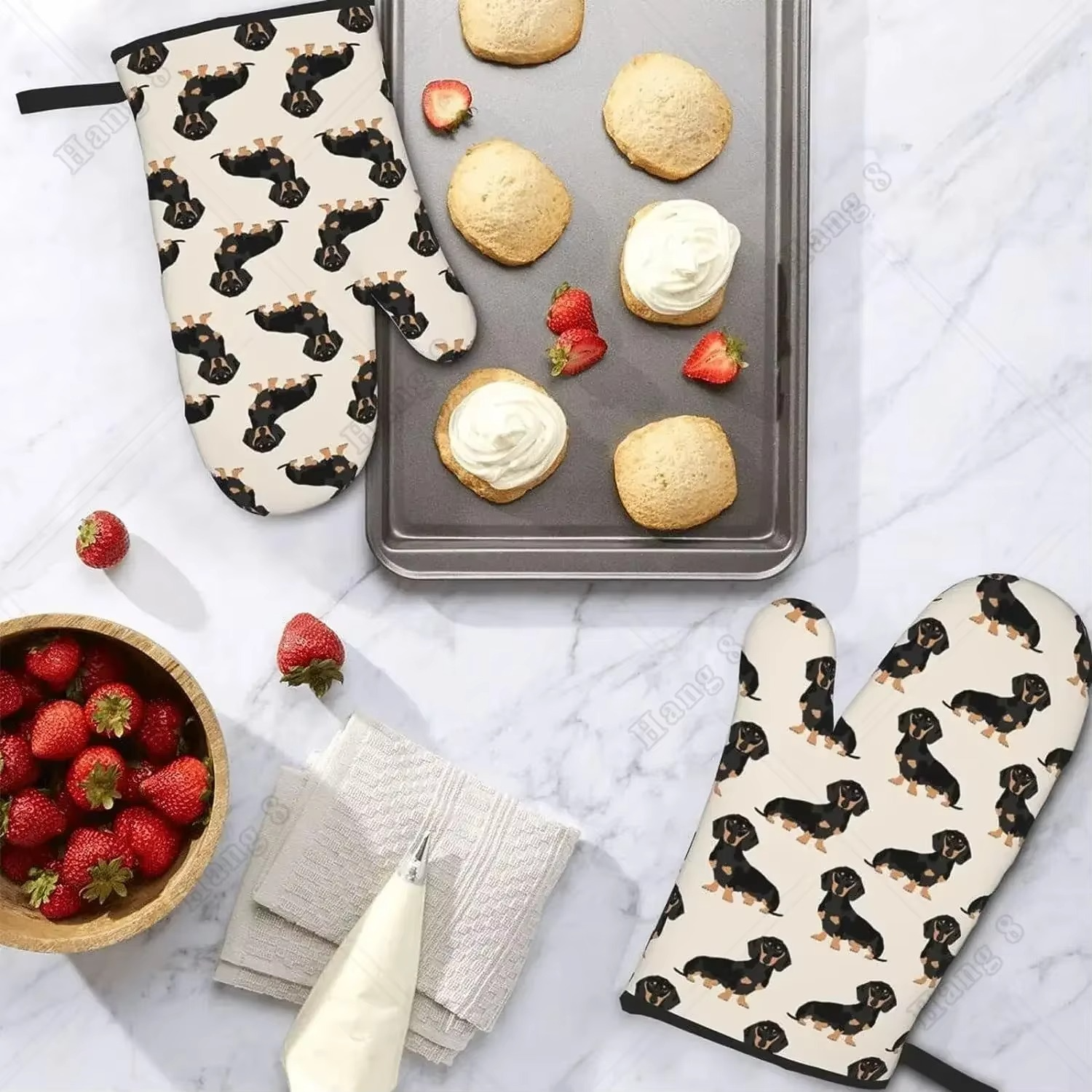 Weiner Dog Oven Mitts
