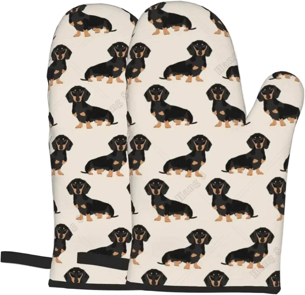 Weiner Dog Oven Mitts