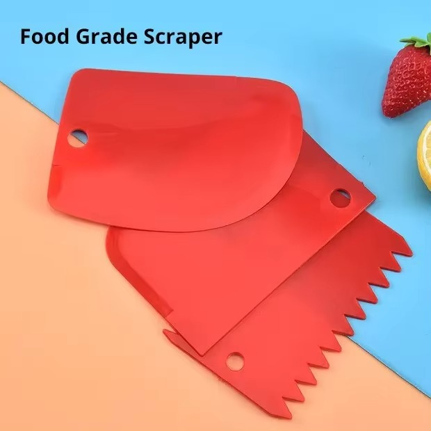 3pcs Red Spatula