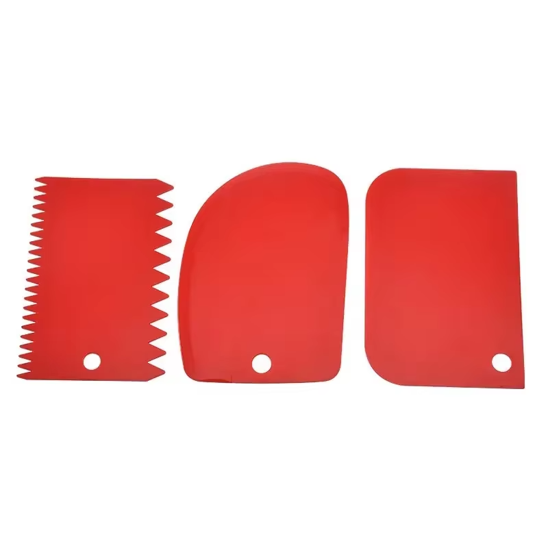 3pcs Red Spatula