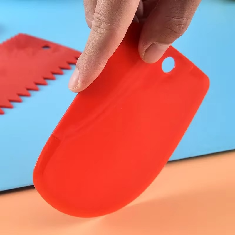 3pcs Red Spatula
